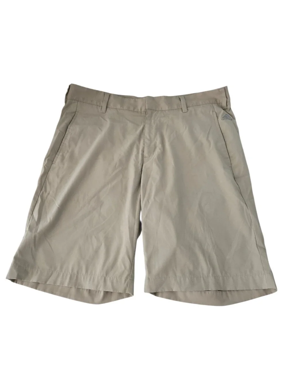 Adidas Men's Performance Chino Shorts - Khaki Sze 34